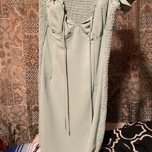 Mint mini dress